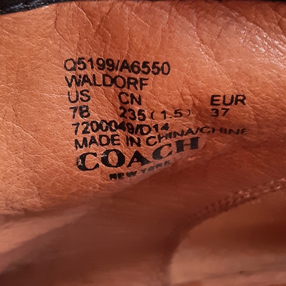 Coach Waldorf boots - Picture 5 of 6